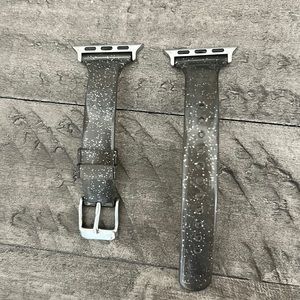 Black glitter Apple Watchband 38mm